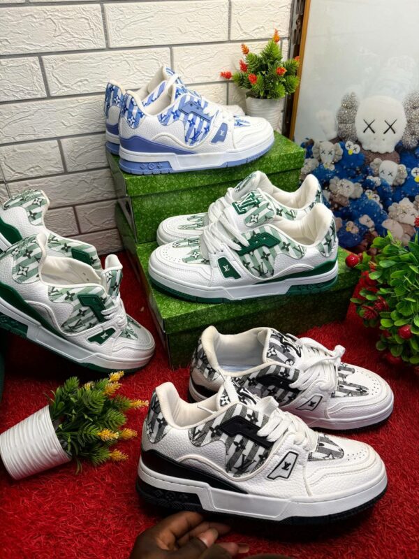 LOUIS VUITTON STYLE MONOGRAM TRAINER